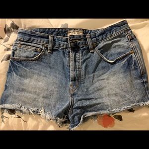 Free People Denim Shorts